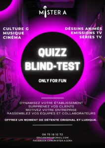 Quizz Blind-test animation